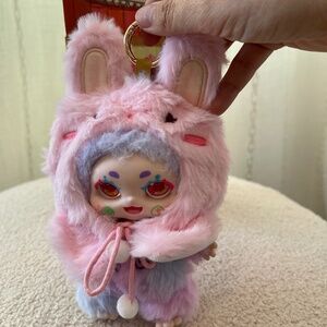 Kimmon Over the Moon Series – Pink Bunny Plush pendant (Asia Exclusive)
